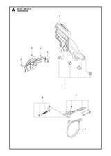 Husqvarna 598826701 onderdelentekening - positie 6