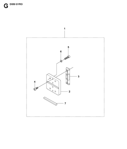 Husqvarna 504696301 onderdelentekening - positie 4