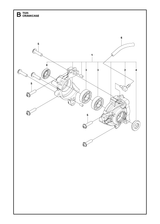 Husqvarna 590508001 onderdelentekening - positie 2