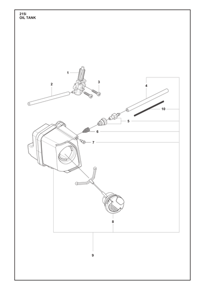 Husqvarna 577878603 onderdelentekening - positie 8