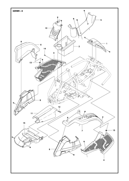 Husqvarna 521889101 onderdelentekening - positie 3