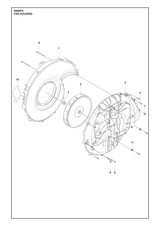 Husqvarna 504122301 onderdelentekening - positie 8