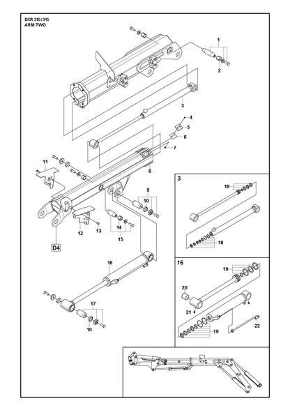 Husqvarna 505261601 onderdelentekening - positie 11