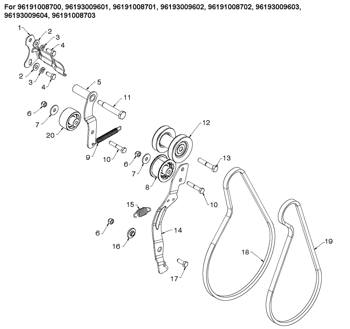 Husqvarna 588492802 onderdelentekening - positie 1
