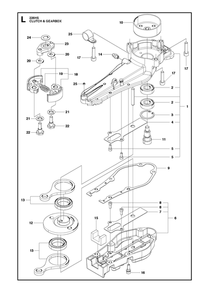 Husqvarna 506688701 onderdelentekening - positie 12
