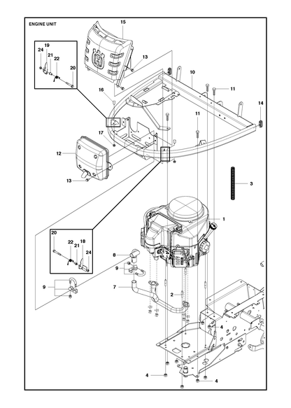 Husqvarna 580624701 onderdelentekening - positie 8