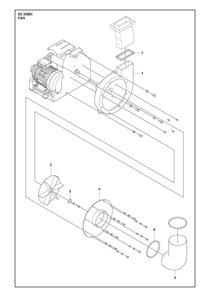 Husqvarna 534629201 onderdelentekening - positie 6