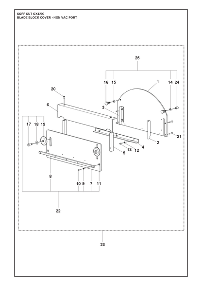 Husqvarna 505629301 onderdelentekening - positie 10