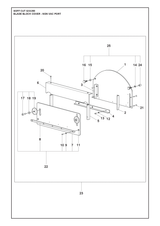 Husqvarna 505536501 onderdelentekening - positie 14