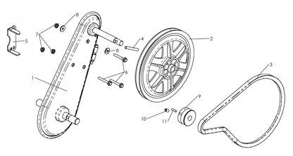 Husqvarna 577516501 onderdelentekening - positie 1