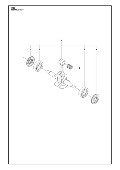 Husqvarna 510044501 onderdelentekening - positie 4