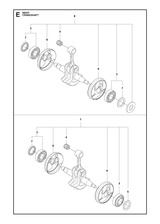 Husqvarna 575545213 onderdelentekening - positie 1