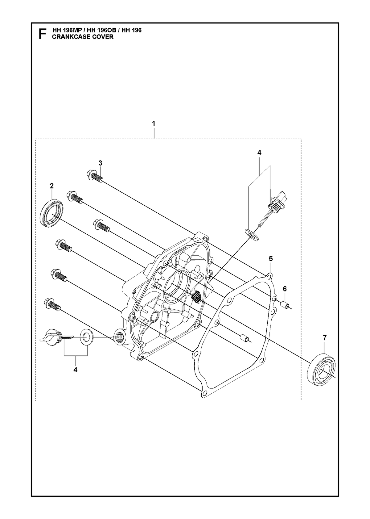 Husqvarna 547070401 onderdelentekening - positie 4