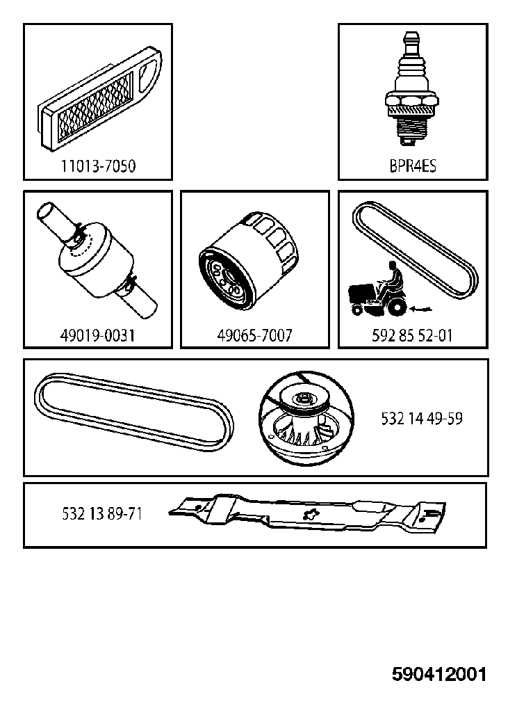 Husqvarna 581990901 onderdelentekening - positie 0