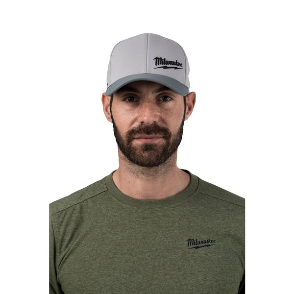Milwaukee Performance Baseballcap - Grijs