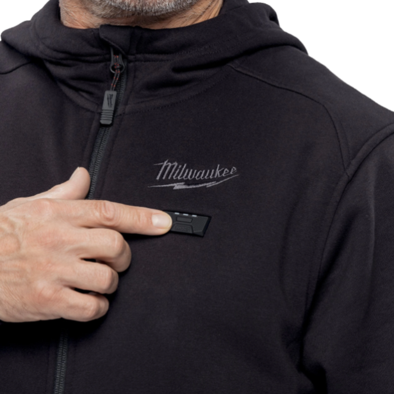 Milwaukee M12 HHBL5-0 Heated Hoodie - Zwart