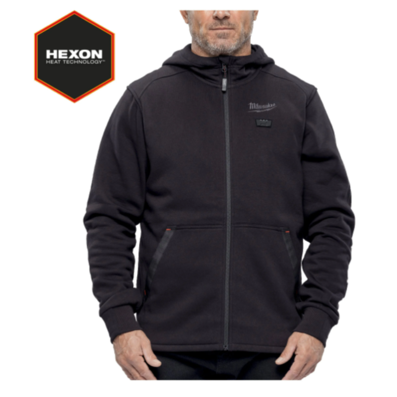 Milwaukee M12 HHBL5-0 Heated Hoodie - Zwart