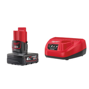 Milwaukee M12 NRG-401 Pack Incl. 1x M12 4.0 Ah Accu en 1x Lader