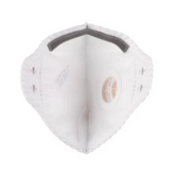 Milwaukee FFP2 Opvouwbare Ademhalingsmaskers met Ventiel - 15 stuks