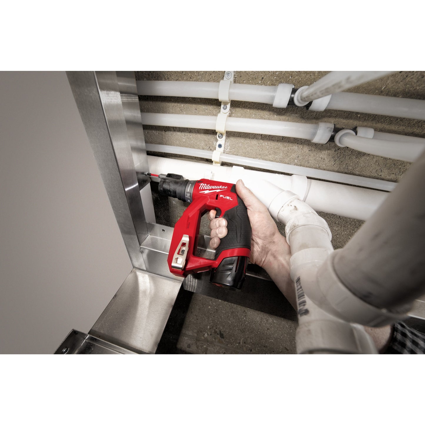 Milwaukee  M12 FUEL™ FDDXKIT-202X Accu Boor - Schroefmachine met Wisselkop3