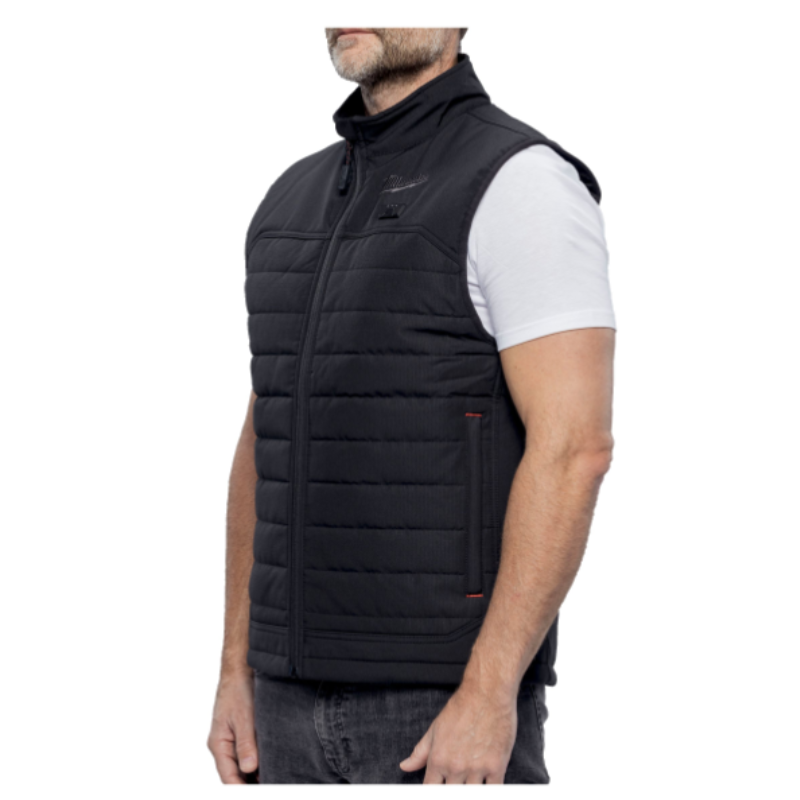 Milwaukee M12 HPVBL3-0 Heated Puffer Vest - Zwart - M