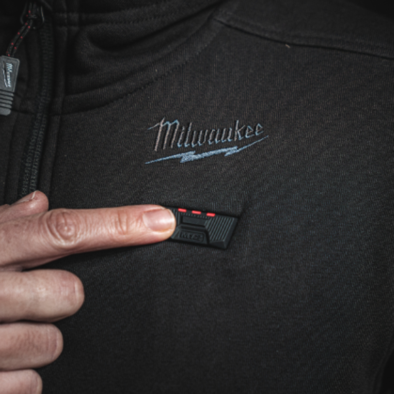Milwaukee M12 HPVBL3-0 Heated Puffer Vest - Zwart - M