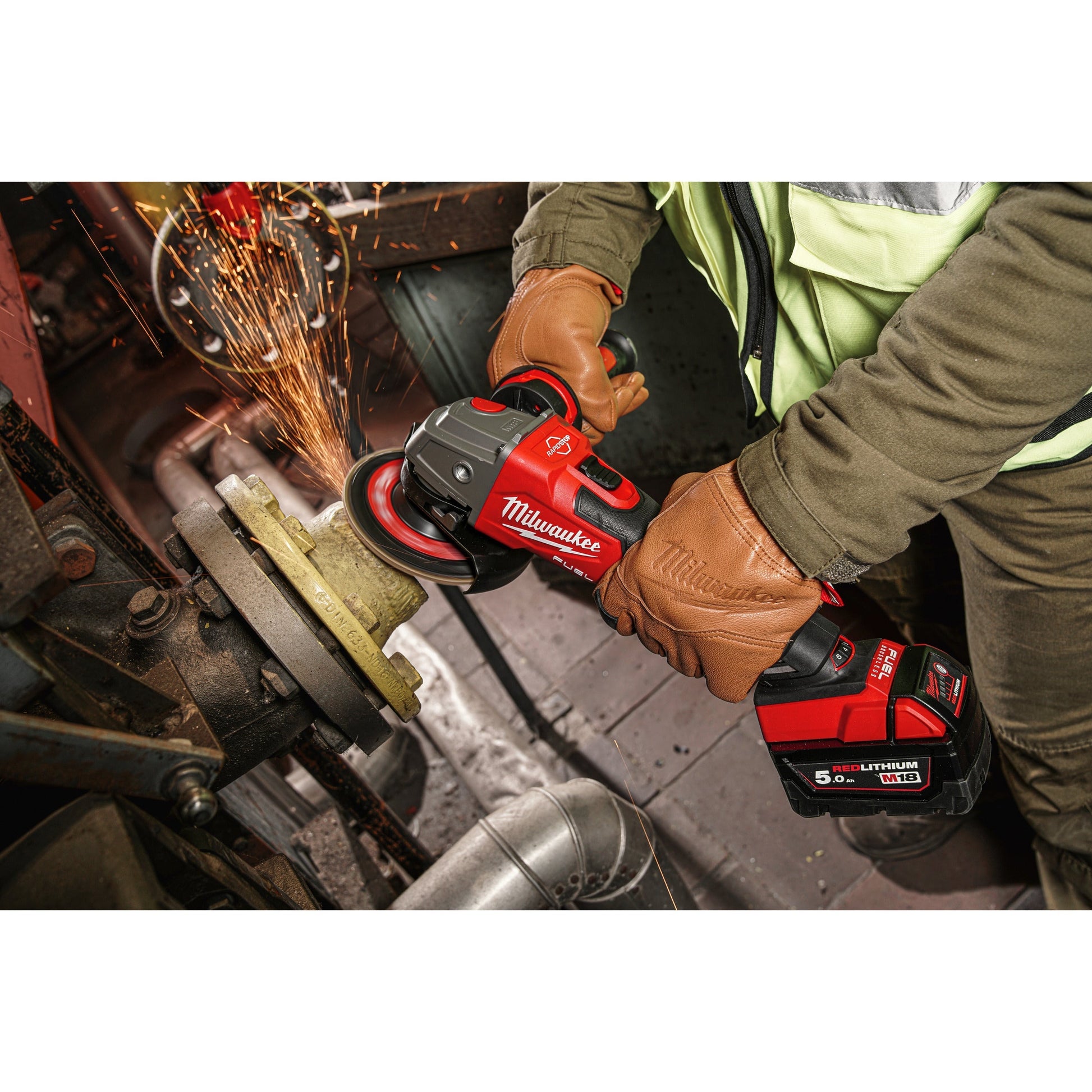 Milwaukee M18™ FUEL™ - 125 mm M18 FSAGV125XB-0X Haakse Slijper1
