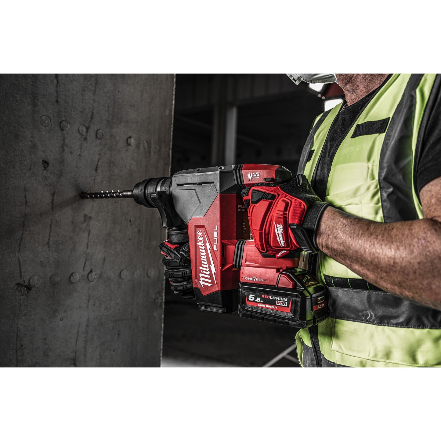 Milwaukee M18™ FUEL™ ONE-KEY™ Accu Combihamer4