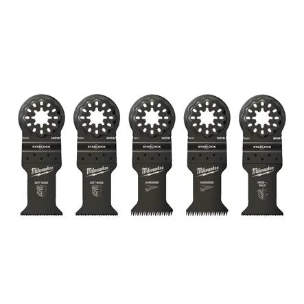 Milwaukee Multi-Tool hout bladenset 5-delig