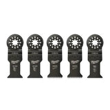Milwaukee Multi-Tool hout bladenset 5-delig