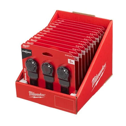 Milwaukee Multi-Tool hout bladenset 5-delig
