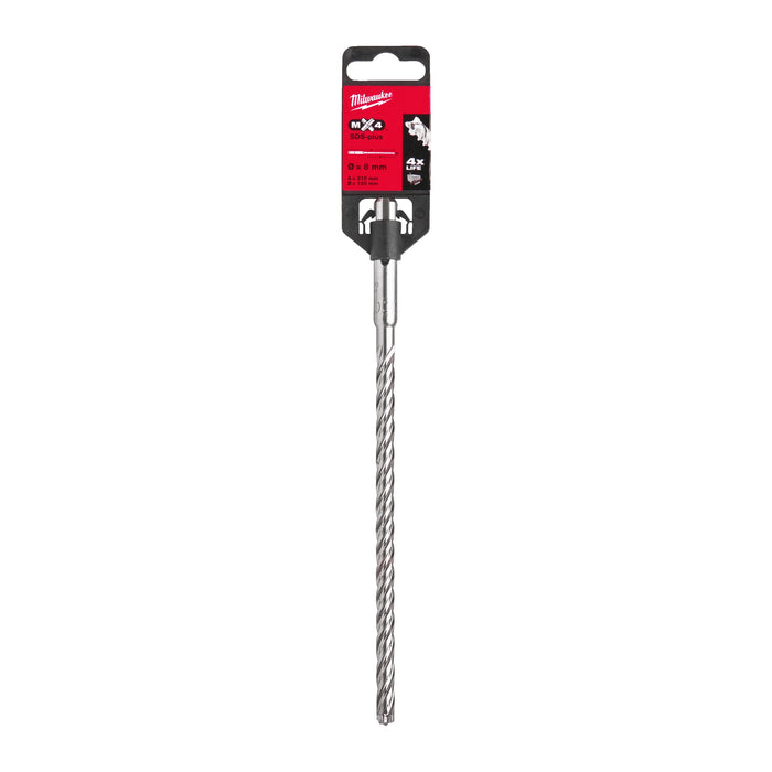 Milwaukee SDS-plus hamerboor MX4 8x215 keizers.nu