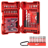 Milwaukee Shockwave Duty Bits & Boorset - 54 Delig