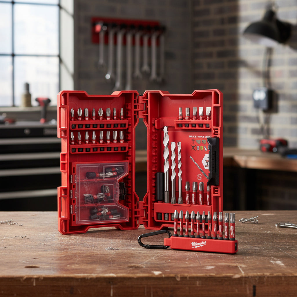Milwaukee Shockwave Duty Bits & Boorset - 54 Delig bij keizers.nu