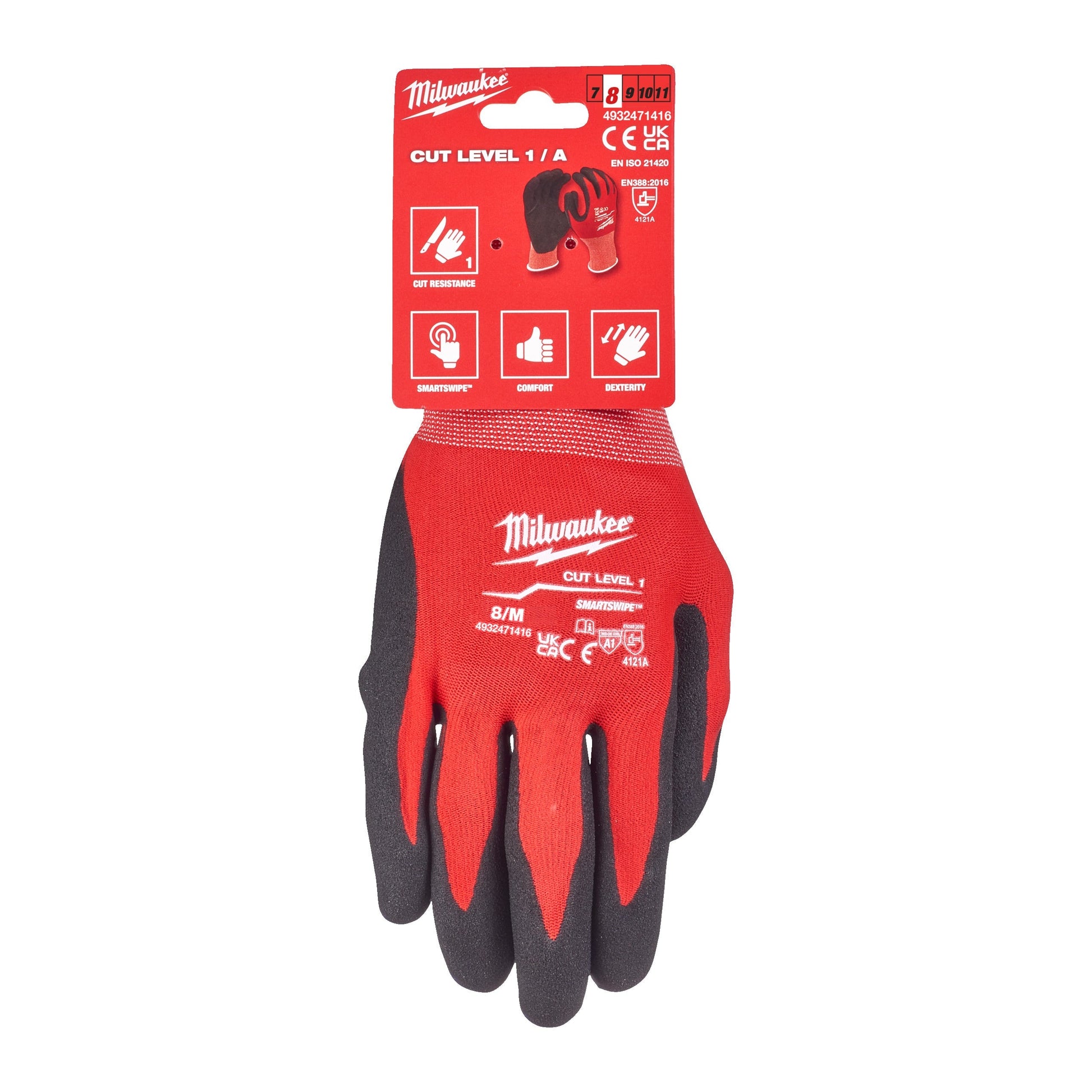 Milwaukee Snijbeschermhandschoenen Klasse A