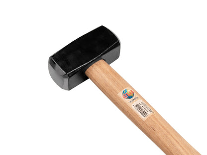 Atlas Moker - Vuisthamer 2000 gram, DIN 6475, Hickory steel 30 cm