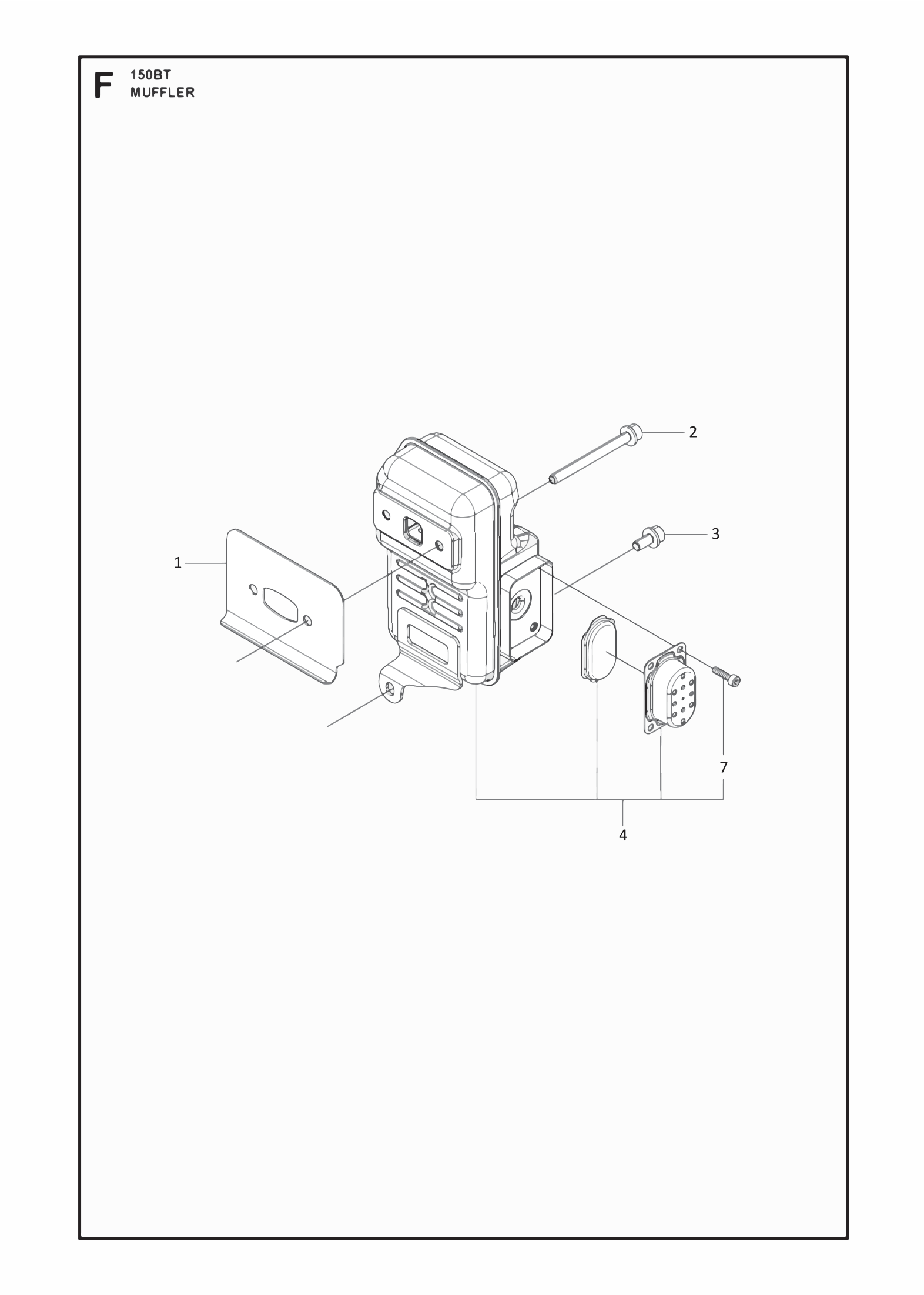 Husqvarna 502845601 onderdelentekening - positie 1