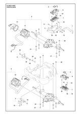 Husqvarna 547714301 onderdelentekening - positie 9