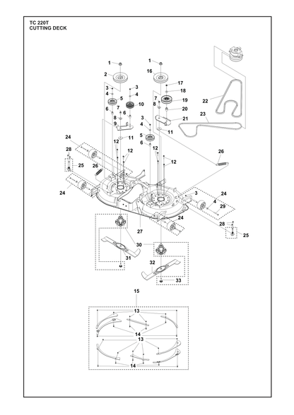 Husqvarna 547403192 onderdelentekening - positie 16