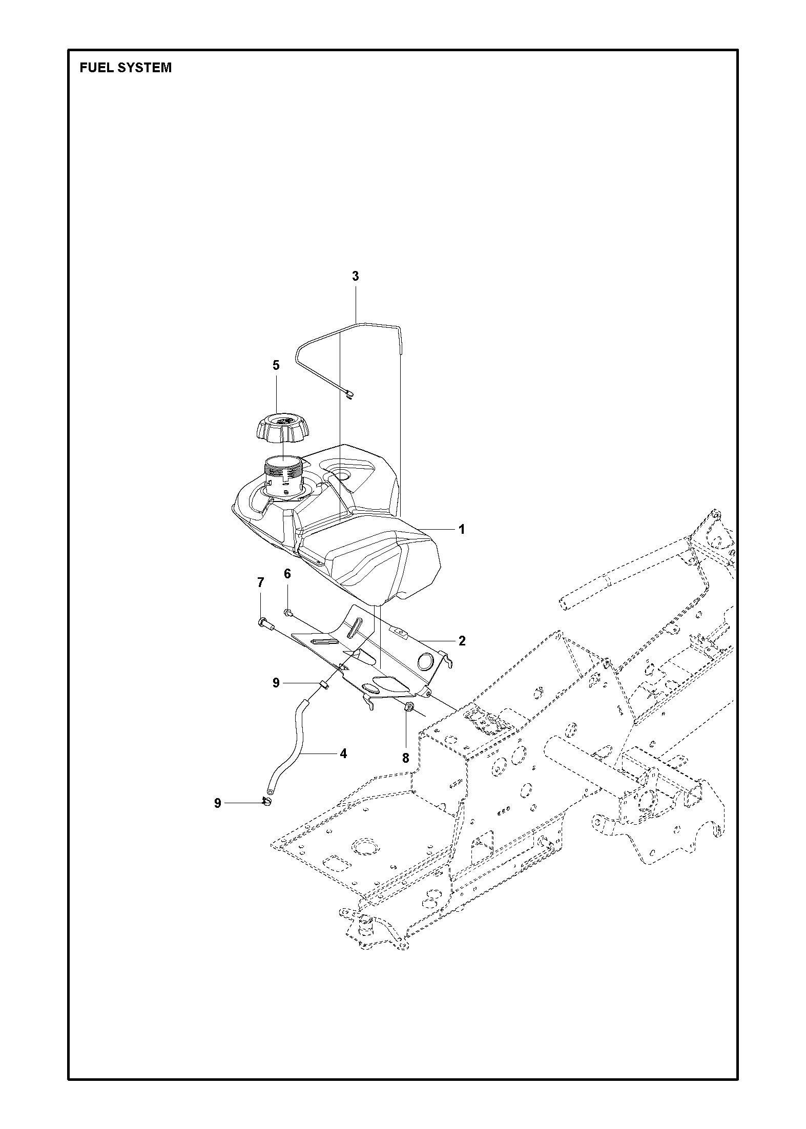Husqvarna 504800004 onderdelentekening - positie 4