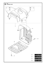 Husqvarna 504061506 onderdelentekening - positie 8