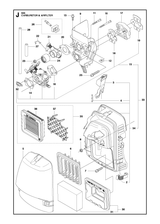 Husqvarna 503988104 onderdelentekening - positie 11