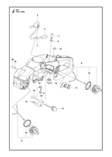 Husqvarna 595526907 onderdelentekening - positie 17