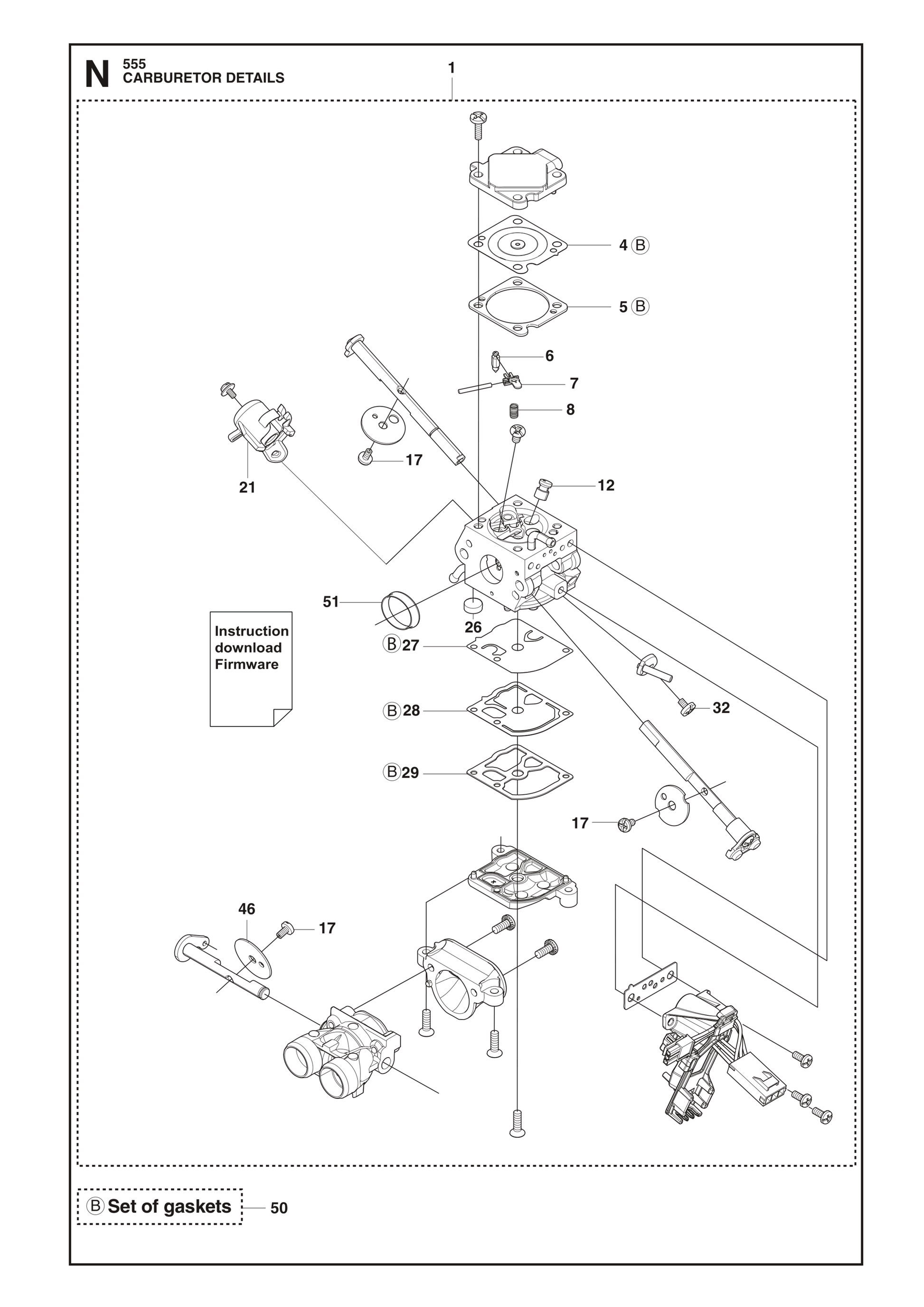 Husqvarna 503535701 onderdelentekening - positie 26