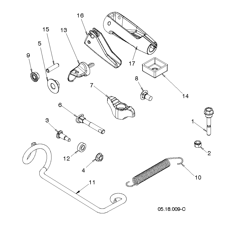 Husqvarna 591070601 onderdelentekening - positie 13