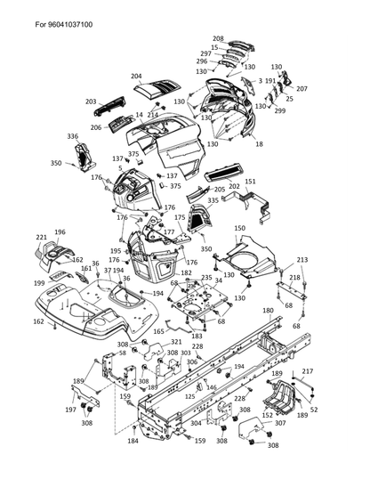 Husqvarna 532407590 onderdelentekening - positie 137