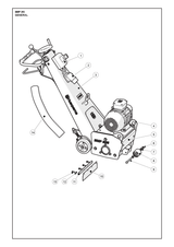 Husqvarna 534386101 onderdelentekening - positie 2