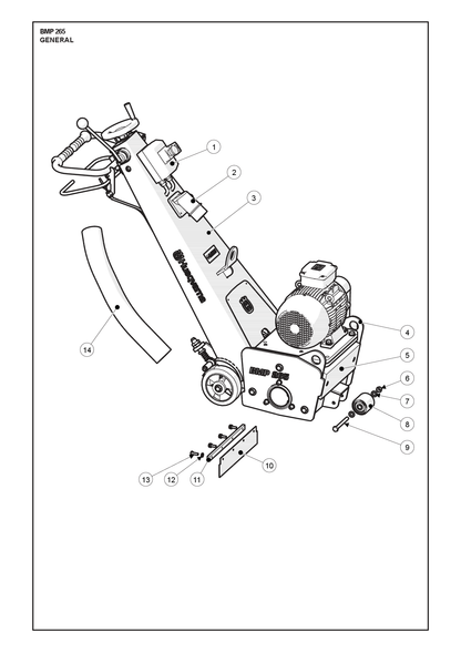 Husqvarna 534698501 onderdelentekening - positie 3