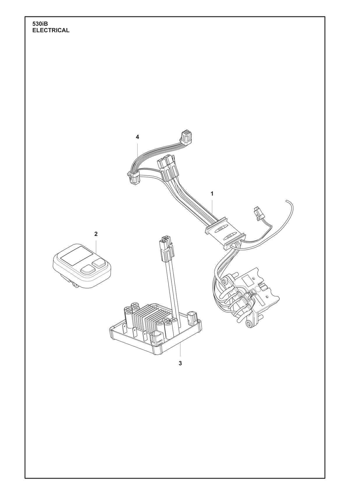 Husqvarna 548913801 onderdelentekening - positie 4