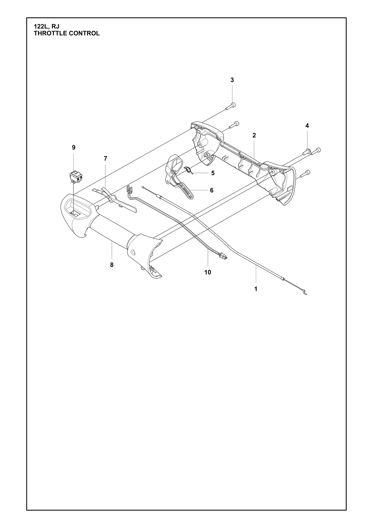Husqvarna 574355301 onderdelentekening - positie 6